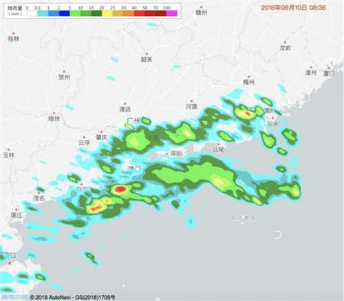 深圳暴雨臺風雷電三預警齊發(fā)