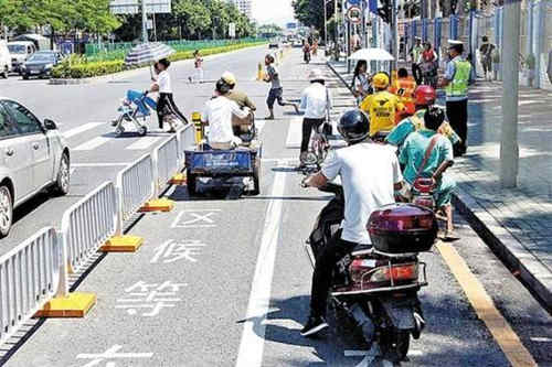 深圳首條非機(jī)動(dòng)車(chē)道在沙井落成