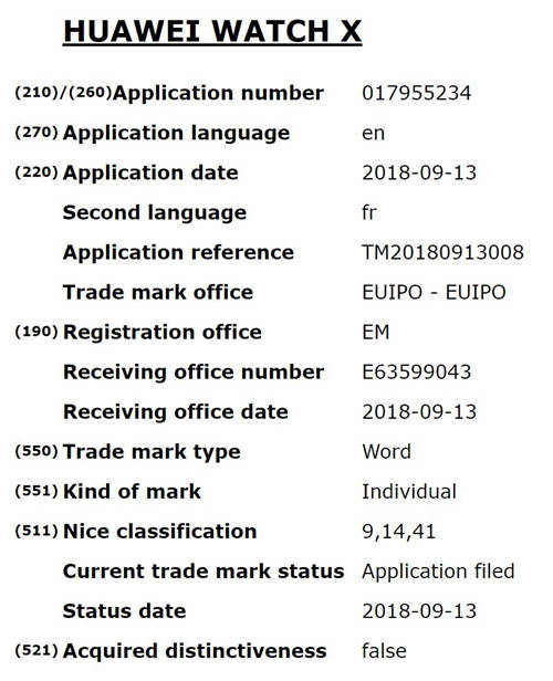 華為Watch GT通過FCC認(rèn)證 搭載410mAh電池