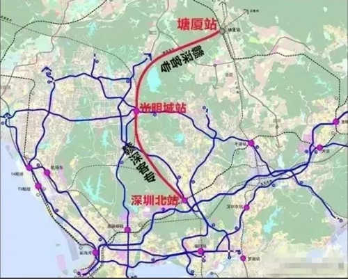 贛深鐵路深圳光明段開工 未來一小時可到河源