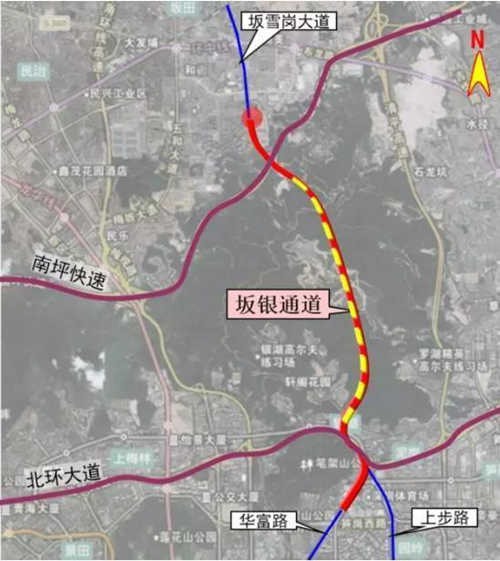 坂銀通道工程施工期間 部分路段封閉