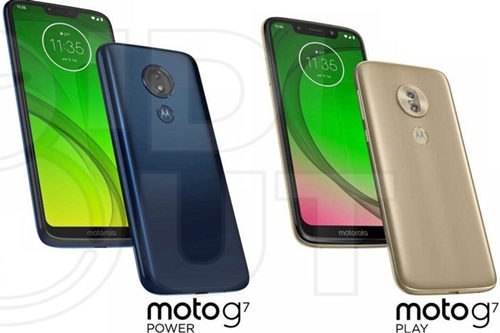 Moto G7系列四款手機曝光 三種劉海設計