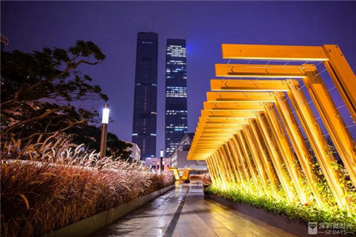 蓮花山空中廊橋開通 景觀廊橋美景介紹