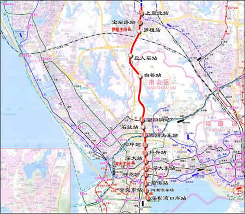 深圳地鐵13號線建設(shè)中 預(yù)計2022年開通