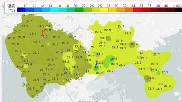 深圳4月18日天氣預報 陰天間多云轉陣雨