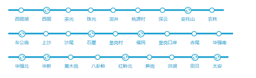 深圳地鐵7號(hào)線路圖2019 深圳地鐵線路圖最新