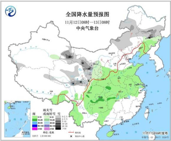 11日至14日新一股強冷空氣又要南下啦