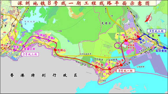 深圳明年將新增6條地鐵線 附線路圖