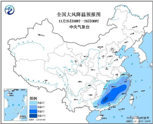 北方將全面入冬 南方7省會開啟入冬進程