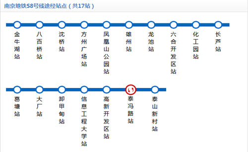 南京地鐵S8號(hào)線線路圖2019 南京地鐵線路圖最新