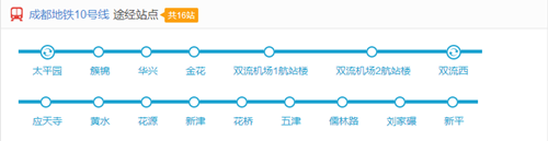 成都地鐵10號線線路圖2019 成都地鐵線路圖最新