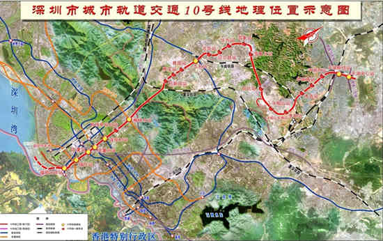 深圳地鐵10號線23個車站全線復工