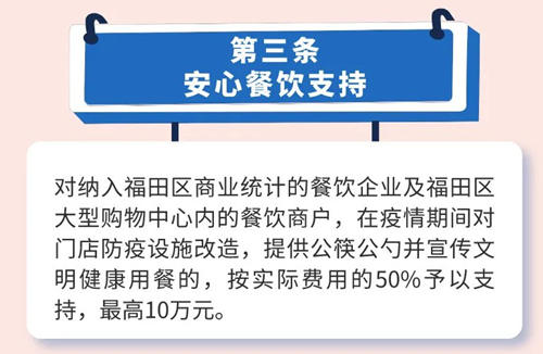 福田區(qū)防控疫情同舟共濟“福企”新十條政策