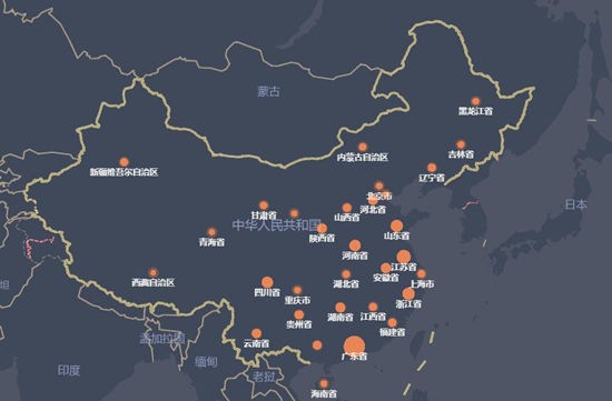 疫情期間全國熱門遷入省市排名