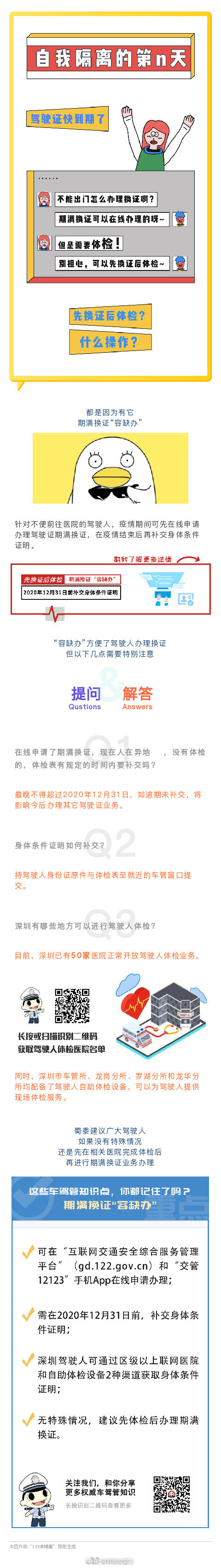 深圳駕駛證到期可以先換證再體檢嗎?老司機(jī)必看