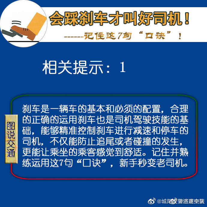 踩剎車有技巧口訣!你懂得如何踩好剎車嗎