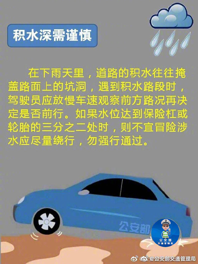 暴雨預(yù)警!暴雨天行駛你要知道這些事