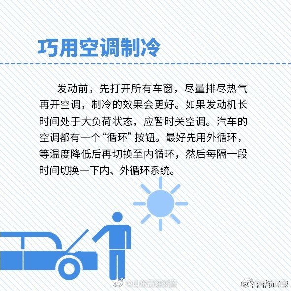 交警提醒!夏季養(yǎng)車(chē)8門(mén)功課你做好了嗎