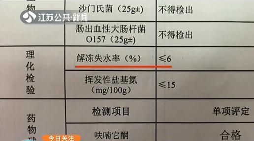 兩斤凍鴨舌解凍后水竟然有二兩多