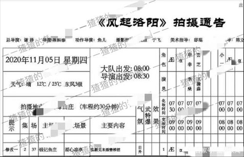 王一博風(fēng)起洛陽開機(jī) 風(fēng)起洛陽演員陣容大曝光