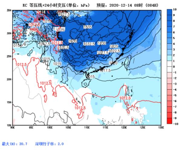 深圳天氣最新播報(bào) 最低11℃+冷空氣突襲