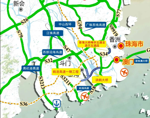 2020鶴港高速江珠高速至深圳機場東路段正式通車