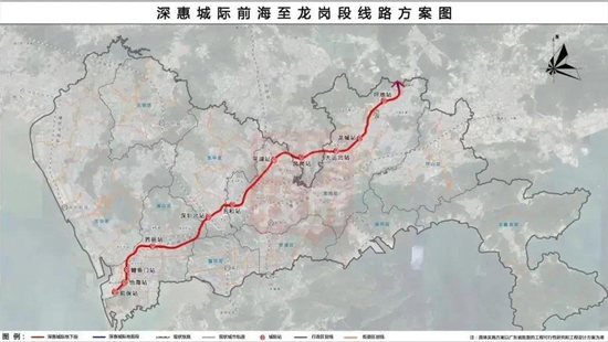 喜訊!深圳2021年預(yù)計(jì)開工建設(shè)4條城際軌道詳情