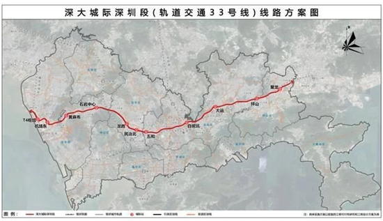 喜訊!深圳2021年預(yù)計(jì)開工建設(shè)4條城際軌道詳情