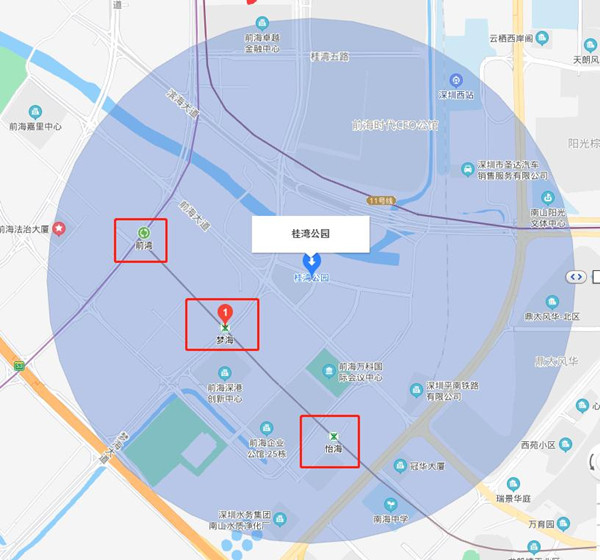 前海桂灣公園建成開(kāi)放 沿河而建地鐵直達(dá)