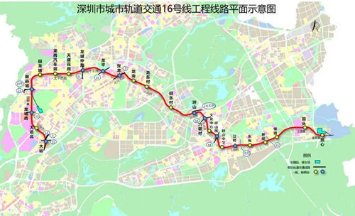 地鐵16號線全線七成車站已封頂 預(yù)計(jì)2023年通車