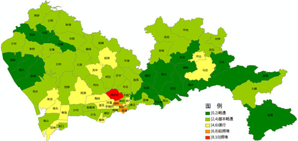 開學(xué)深圳有哪些易堵路段