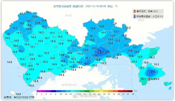 深圳迎來降溫+冷空氣 未來一周天氣預報來了