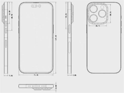 iPhone14 Pro長什么樣 iPhone14 Pro外觀曝光