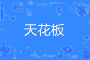 天花板網(wǎng)絡(luò)用語是什么意思