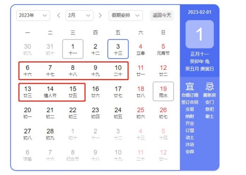 2023年2月份深圳限行嗎