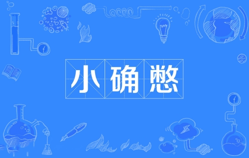 網(wǎng)絡用語小確憋是什么梗