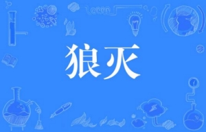 網(wǎng)絡用語是個狼滅是什么梗